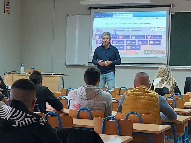 Prof. Rui Isidoro s Polytechnic Institute of Beja održao predavanja na Veleučilištu u Karlovcu