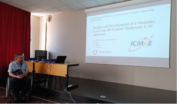 Prezentacija znanstvenog rada u sklopu cAMGARS projekta na međunarodnoj znanstvenoj konferenciji ICMAE 2025
