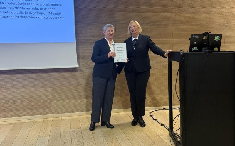 Veleučilište u Karlovcu nagrađeno na stručnom skupu