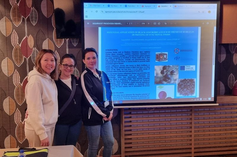 Članice HRID-ovog projektnog tima na simpoziju AGROSYM 2025 u Bosni i Hercegovini