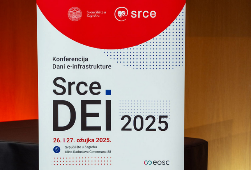Na konferenciji Dani e-infrastrukture Srce DEI 2025 predstavljen primjer digitalizacije sustava kvalitete na Veleučilištu