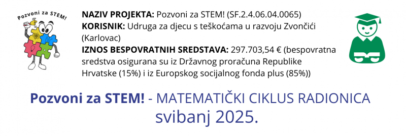 Edukativne i interaktivne radionica za djecu osnovnoškolske i vrtićke dobi u STEM području