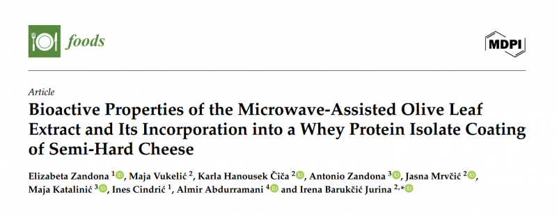SIROFONIJA otkriva potencijal lista masline: Objavljeni rezultati istraživanja donose inovacije u proizvodnji sira