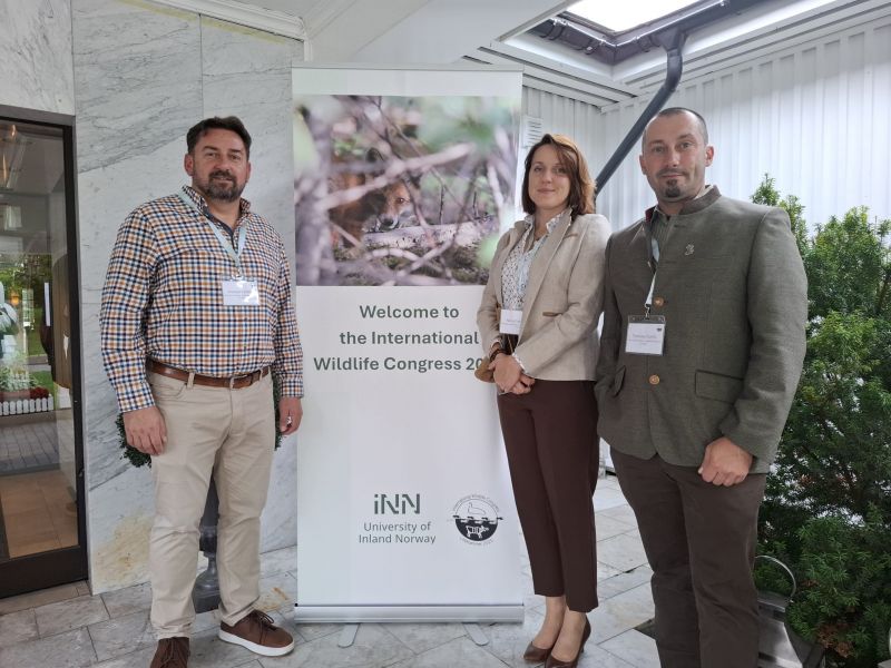 Nastavnici Odjela lovstva i zaštite prirode sudjelovali na International Wildlife Congressu 2025 u Norveškoj